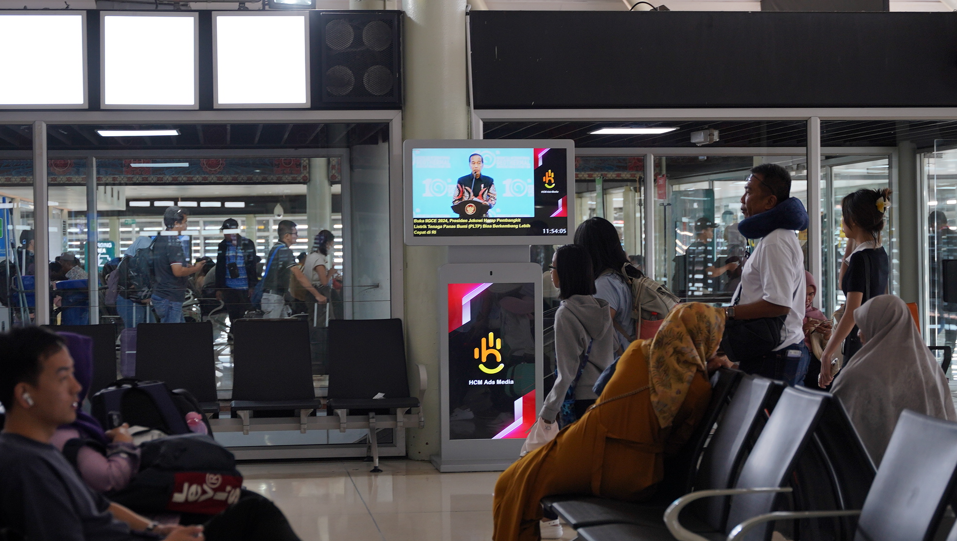 HCM Ads Media at 22 national airports across Indonesia