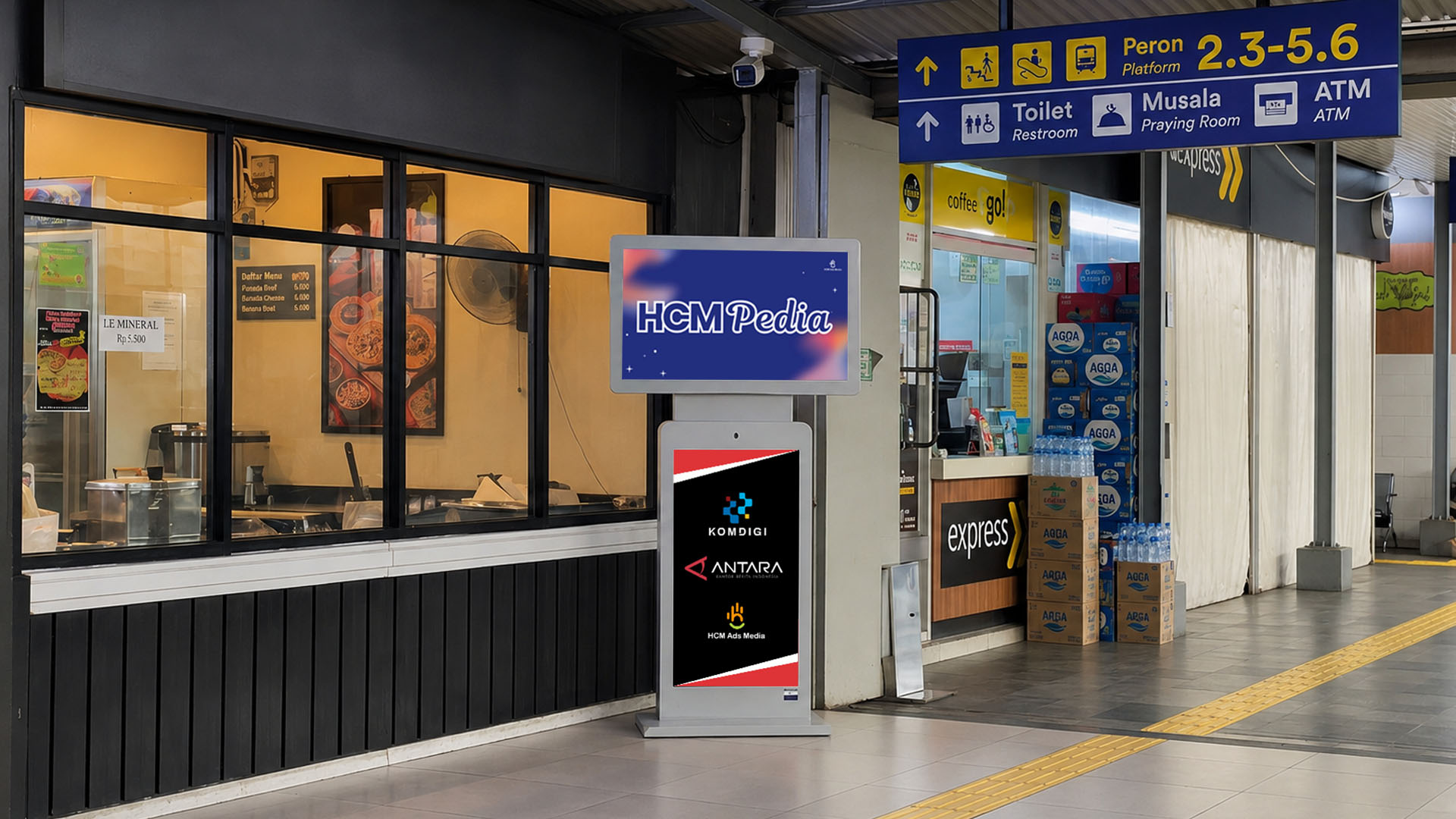 HCM Ads Media at 22 national airports across Indonesia